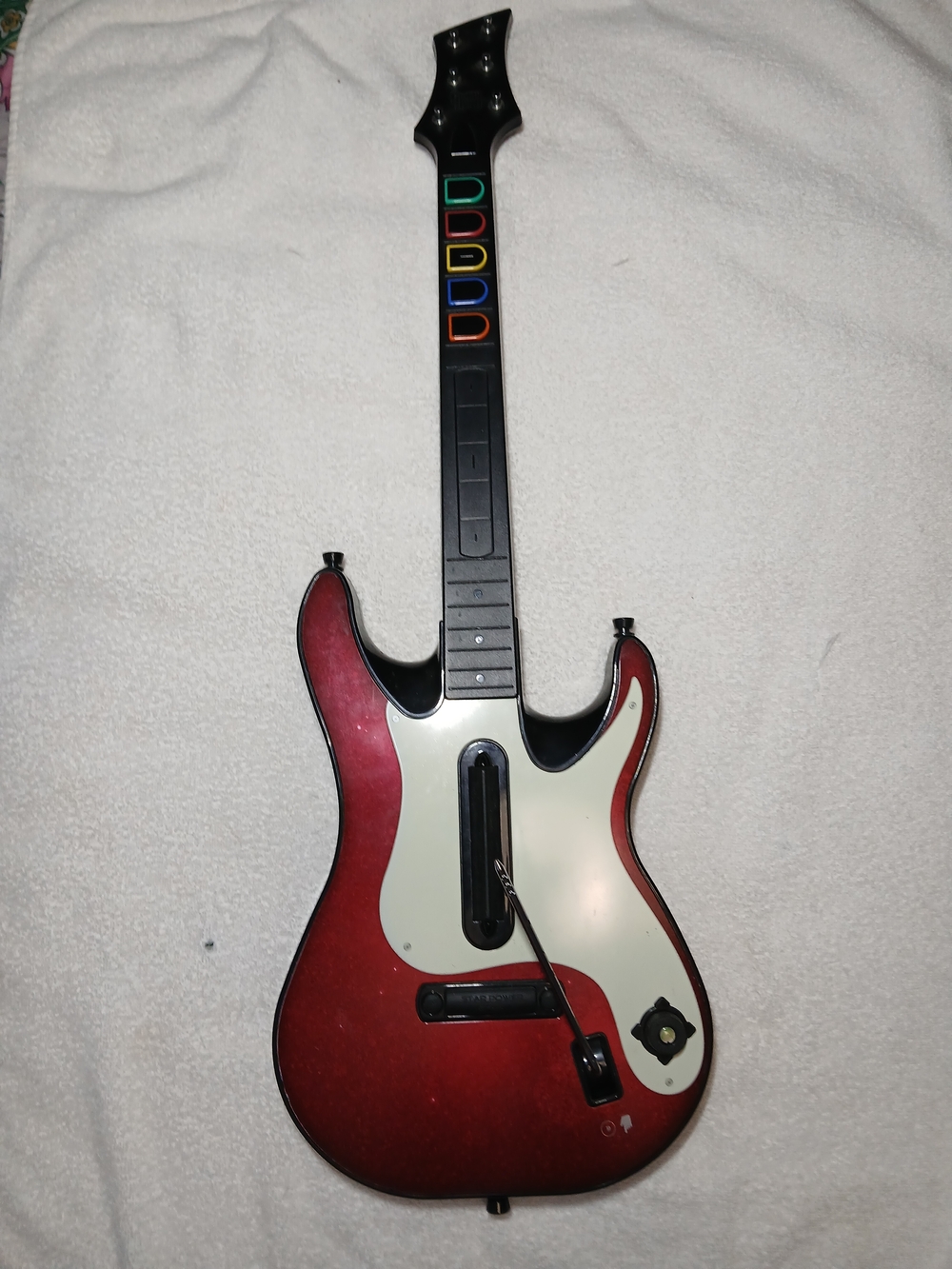 Guitar Hero 5 WirelessController Also Known as "Red Octane" or Cherry.